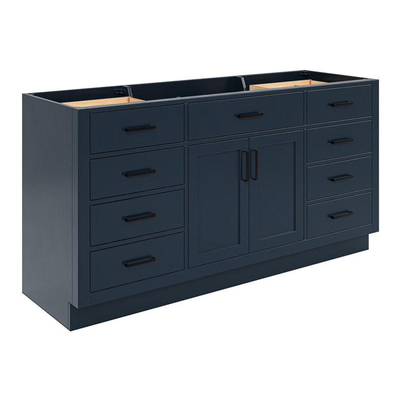 Hepburn 66 Single Bathroom Vanity Base Only, Midnight Blue