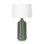 Temperance Ceramic Table Lamp (Olive)