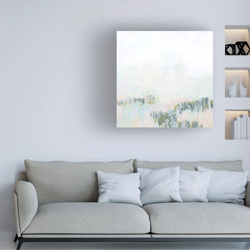 "Pastel Field II" sur toile, H 35 po x l 35 po