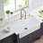Farmhouse Apron-Front Kitchen Sink Single Bowl White