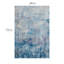 Tapis en faux cachemire dégradé bleu dégradé-1454455284