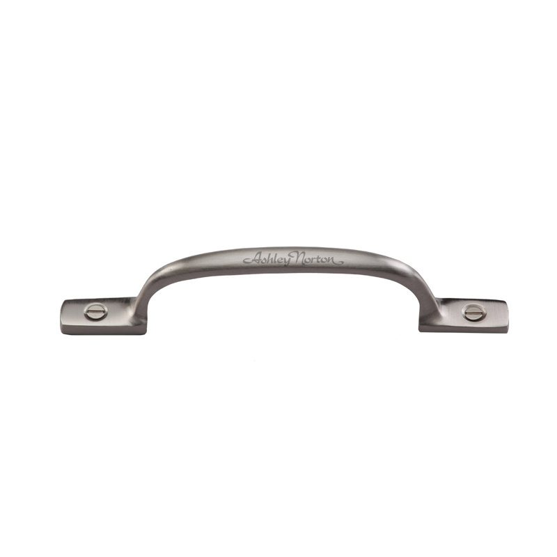 Poignée de ceinture pour armoire et fenêtres, Nickel satiné, 5 3/16"