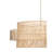 Abijah 2 - Light Natural Square/Rectangle Pendant