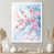 White Picture Framed