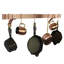Handcrafted Wall Mounted Pot Rack