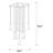 Sharrona 7 - Light Tiered Chandelier