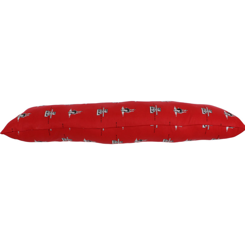 100% Cotton Lumbar Pillow, Texas Tech Red Raiders