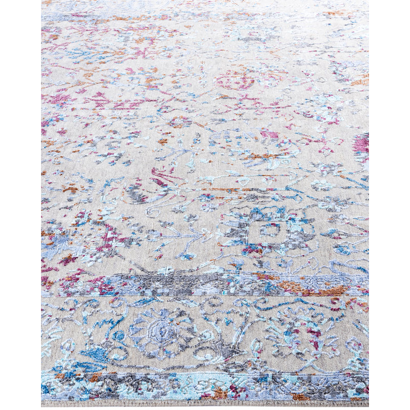 Overdyed One-of-a-Kind 8' 1" X 10' 1" Hand Knotted Area Rug