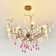 Akari Tree Branch Teardrop Chandelier Lighting, 23.6" Dia