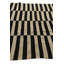 Tapis noir et blanc Ousley