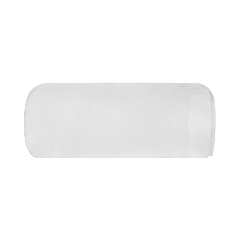Estate 100% Cotton Sateen Duvet Cover, white/ white, King