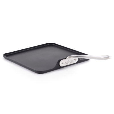 All-Clad HA1 Expert Cookware, Nonstick Square Griddle, 11 Inch