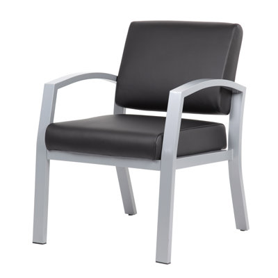 Boss Conrad Antimicrobial Guest/reception Chair, Black