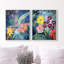 Spring Motion Set Canvas Abstract Print by Oliver Gal, Black Frame, 16 x 20-1360086747-1592205640