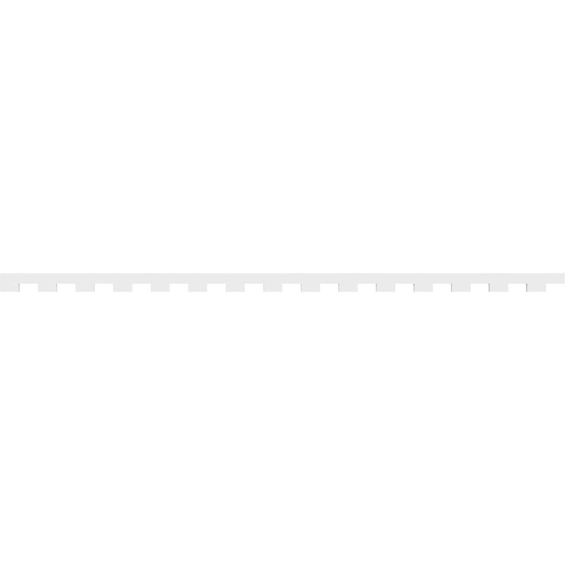 Bordure en PVC de qualité architecturale Monroe, H 3 po x l 90 po x p 1 po
