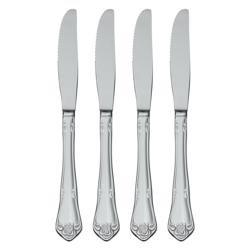 True Rose Everyday Flatware Dinner Knives