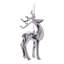 Ornements en verre cerf (ensemble de 6)
