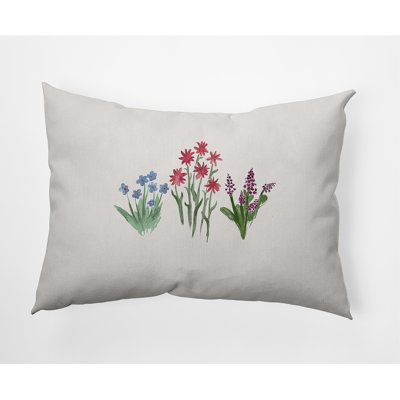 Coussin extérieur Flower Trio