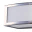 Hobucken Polished Chrome Integrated LED Outdoor Flush Mount