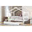 Wooden House Bed With  Trundle-781824787