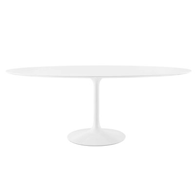 Silver Orchid Fein Oval Dining Table