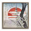 Art mural classique sur toile flottante encadrée "Fleurs japonaises classiques" par one1000paintings-1861311748-1849036835