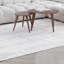 Tapis d'intérieur moderne à motif de branches Jordany, beige crème.-796291160