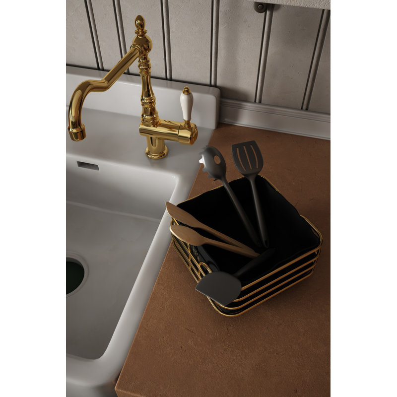 East Urban Home Metal Bread Basket