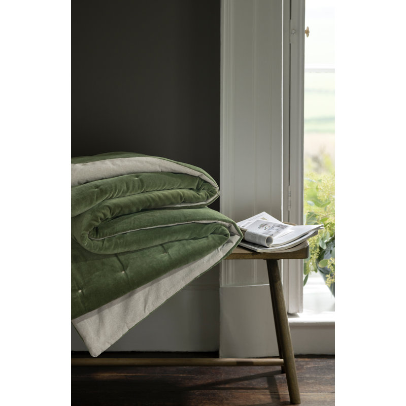 Jaipur Throw Blanket, Olive