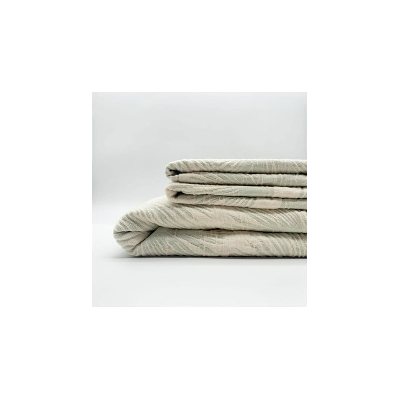 Loulu Coverlet Set, Queen Coverlet + 2 Euro Shams