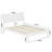 Phoenix Wood Platform Bed with Matching Footboard-324910955-324910953