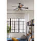 Clarence 56'' 5 Blade Ceiling Fan with Light Kit