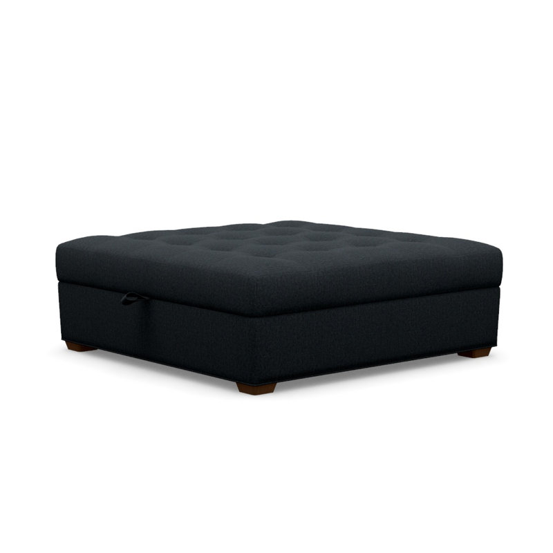 Baxter Square Ottoman, Walnut, Grande 120935