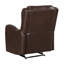 Fauteuil inclinable brun