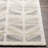 Kidus Chevron Hand Knotted Beige/Gray Area Rug-1920098620
