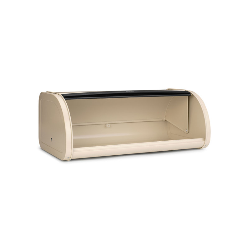 Brabantia Bread Bin, 17.3cm H x 44.5cm W x 26.2cm D, Beige