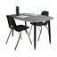 Table d'activité rectangulaire à grain de bois 31 po x 50 po Adapte-115943239-115943247