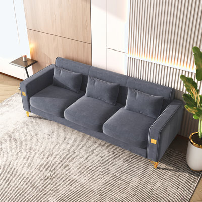 Dwayne 86.6" Square Arm Sofa