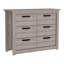 Commode 6 tiroirs Gaobo