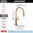 Touch2O Technology Kitchen Faucet with Touchless Technology-124678922