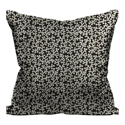 Dorset Coast Embroidered Reversible Throw Pillow