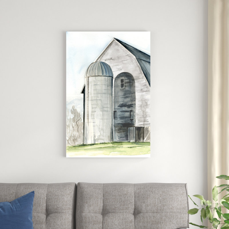 " Weathered Barn I " by Jennifer Paxton Parker Painting Print, 36" H x 24" W x 1.25" D