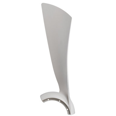Wrap Custom 44 inch Indoor/Outdoor Ceiling Fan Blade Set of 3 - White Washed