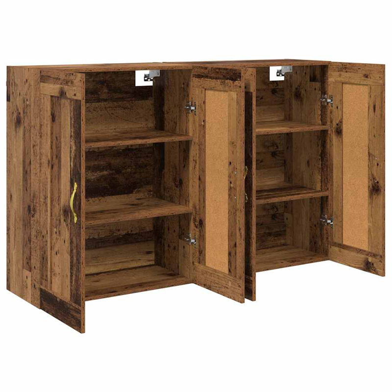 Highboard Accent Chest, Old Wood