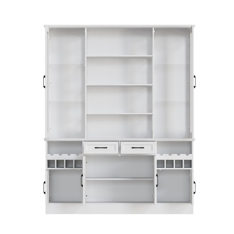 Garde-manger 61,4 "avec porte vitrée