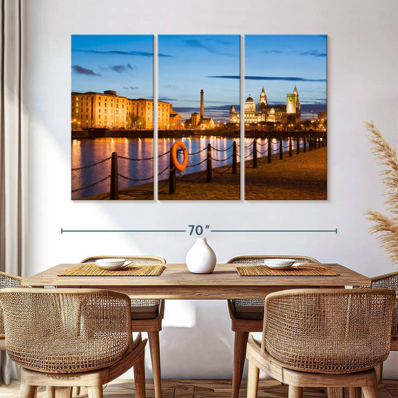 Albert Dock Waterfront, H 24 po x l 38 po