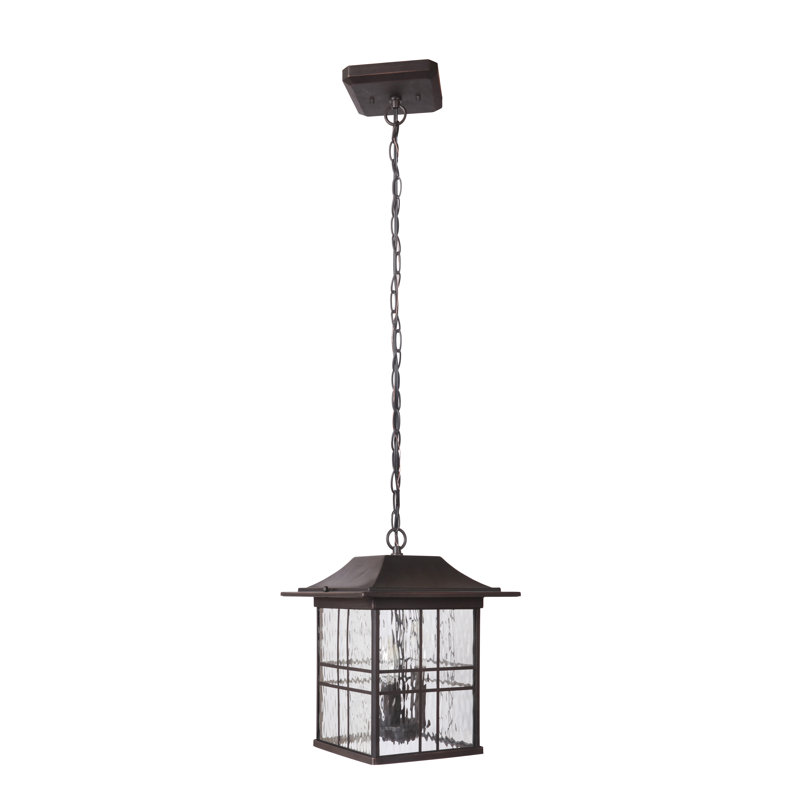 Lanterne suspendue d'extérieur 3 lumières Sanderson