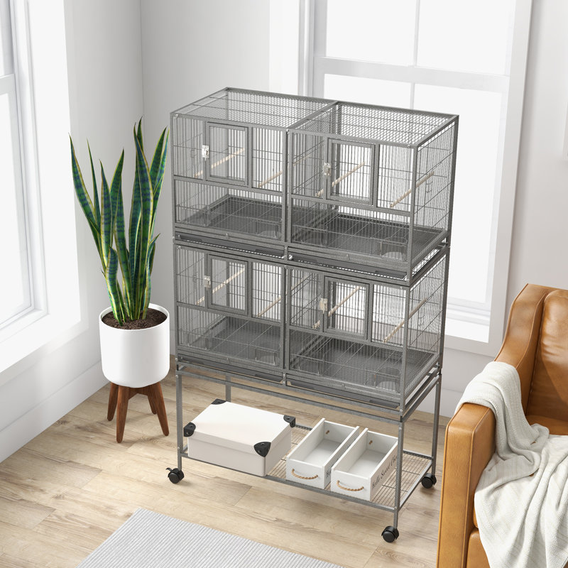 Cage à oiseaux 60,6 po Demiana