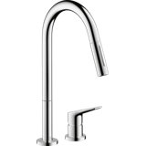 AXOR Citterio Pull Down Single Handle Kitchen Faucet