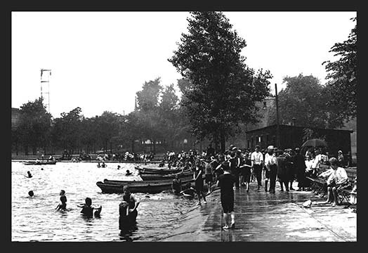 West park, pittsburgh-reproduction de photo, H 24 po x l 36 po x P 1,5 po